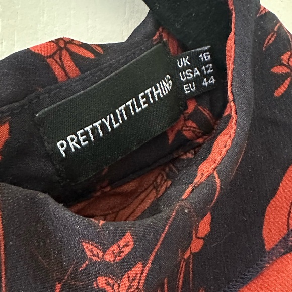 PrettyLittle Thing Maxi Dress, Size 12 US - Picture 3 of 4